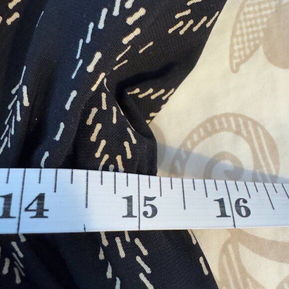 Womens Casual Bohemian  Print Long Sleeved Dress - Picture 7 of 10